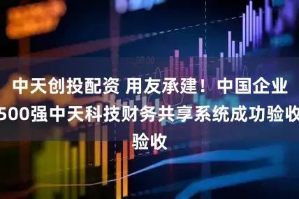 中天创投配资 用友承建！中国企业500强中天科技财务共享系统成功验收